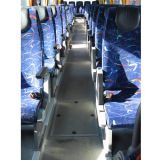 VN36 Steel Blue aisle carpet in a Noge Coach